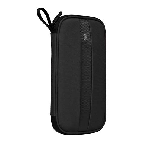 victronix travel organizer with rfid protection|Victorinox Travel Essentials Travel Organizer in black .